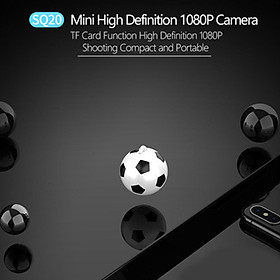 SQ20 Football Mini Camera 1080P FHD 2MP Motion Detection Camcorder Action DV