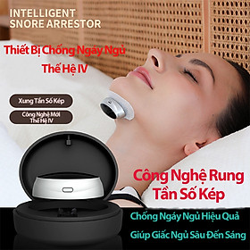 Mua Máy Chống Ngủ Ngáy Thế Hệ 4 Cảm Biến Thông Minh Dán Cằm Xung Nhịp Snore Arrestor Phát Hiện Tiếng Ngáy Xoa Bóp Vật Lý 3 Cường Độ