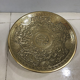 Mua Đĩa đựng trái cây thờ cúng bằng đồng dk 30cm
