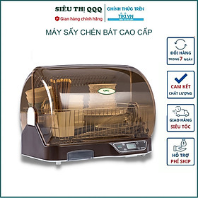 Mua Máy sấy chén bát Tủ sấy chén bát khử khuẩn sấy khô công nghệ tiệt trùng UV sóng âm 1 tầng Dung tích 48L - Hàng chính hãng