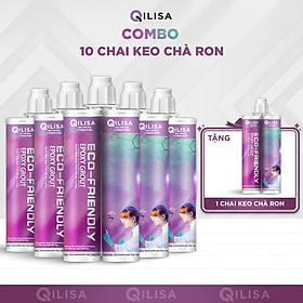 Mua Keo Chà Ron Qilisa  Combo 10 Chai Keo Epoxy 2 Thành Phần 400ml ( Chống Thấm - Bám Bụi)