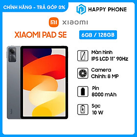 Máy tính bảng Xiaomi Redmi Pad SE 6GB - 128GB - Hàng chính hãng - Đã kích hoạt bảo hành điện tử
