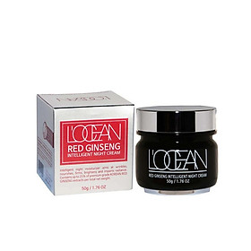 Kem Hồng Sâm Chống Lão Hóa Da, Dưỡng Ẩm, Trắng Da Ban Đêm Red Ginseng L'ocean (50g)