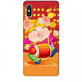 Ốp lưng dành cho điện thoại XIAOMI REDMI 2S Heo Xuân Đánh Trống
