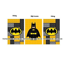 Combo 3 tấm BATMAN khác nhau- Decal dán tủ lạnh