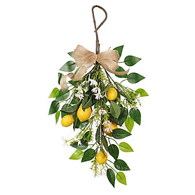 Teardrop Swag Wall Hanging Wreath Holiday Garland Swag  Decoration