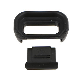 Viewfinder Eyecup Eyepiece Fits for Sony A6500 Attached with Hot Shoe Cover