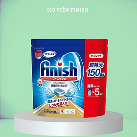 Viên rửa chén bát finish 150 viên diệt khuẩn nội địa nhật bản