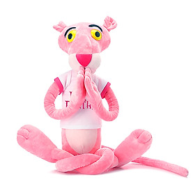 Gấu bông báo hồng Pink Panther – Quà tặng thú nhồi bông siêu dễ thương – Size 100 cm – Gối ôm cho bé ngủ ngon