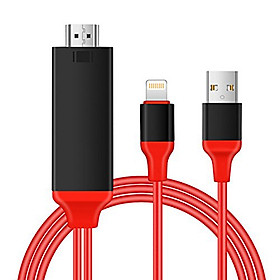 1080P Lightning to HDMI Cable Lightning Digital AV to HDMI Adapter for iPhone,iPad,iPod