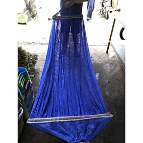 Mua Võng lưới dù hai lớp 2m60x0.5m hai đầu lõi thép viền bố dù võng tự bung móc lên là nằm lổ nhỏ không mắc cút quần