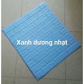 Xốp dán tường giả gạch loại dầy khổ lớn 70 x 77 cm