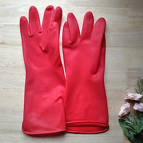 Mua  Nhập mã DH2306 giảm 5k  Găng tay gia dụng siêu bền màu đỏ