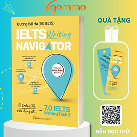 Hình ảnh Combo/Lẻ Sách Chinh Phục IELTS Của Đặng Trần Tùng & Trương Hải Hà 9.0: IELTS Writing Navigator + How To Crack The IELTS (Part 1 Speaking Test + Vol 1 Writing Test)