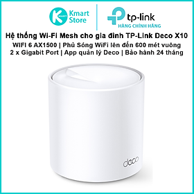 Mua Bộ phát sóng Mesh WIFI 6 TP-Link Deco X10 | WIFI 6 AX1500 2 băng tần | Vùng phủ sóng rộng | Bảo hành 2 năm | Hàng Chính Hãng