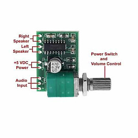 Mua Mạch khuếch đại âm thanh PAM8403 6W Hifi 2.0 (có chỉnh volume)
