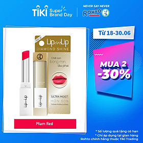 Son Nhũ Trang Điểm Dưỡng Tối Ưu Lip On Lip Diamond Shine 2.2g