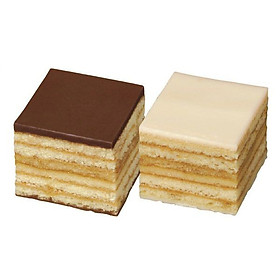 Bánh bông lan Bourbon đen & trắng gói 165gr (17 bánh)