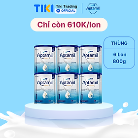 Combo 6 Sản phẩm dinh dưỡng công thức Aptamil Profutura Cesarbiotik 1 Infant Formula (Dành cho trẻ từ 0 - 12 tháng tuổi) - 800g