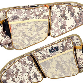 Side Door Bags with Zipper for    900XC  ACC Black