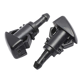 2Pcs Vehicle Windshield Washer Nozzle for   Accessories