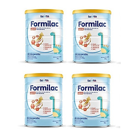 Bộ 4 Lon Sữa bột Formilac GROW (trên 1 tuổi) - 900g