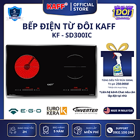 Mua Bếp âm từ hồng ngoại đôi nhập khẩu Malaysia KAFF KF-SD300IC - Hàng chính hãng