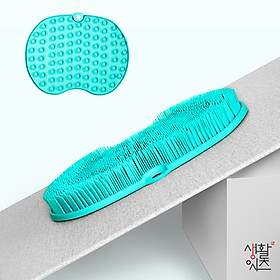 Miếng silicon chà gót chân/lưng - chống trơn trượt