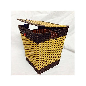 Mua Sọt rác giả mây vuông cao 50cm