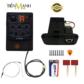 Mua EQ Cherub GT3 Cho Đàn Guitar Acoustic Preamp Pickup Thiết Bị Thu Chỉnh Âm G-Tone GT-3 Hàng Chính Hãng - Kèm Móng Gẩy DreamMaker