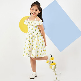 Váy đầm cho bé gái cao cấp Econice V011. Size 5, 6, 7, 8, 10 tuổi mặc mùa hè