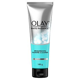 Sữa rửa mặt dưỡng trắng da Olay White Radiance Brightening Foaming Cleanser 100g