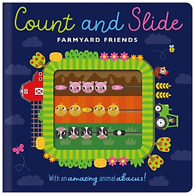 Sách ngoại văn: Count And Slide Farmyard Friends - MAKE BELIEVE IDEAS LTD