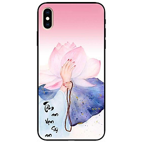 Ốp lưng cho iPhone X - iPhone Xs - Xs Max - XR - iPhone 11 - 11 Pro Max - Tay Sen Tâm An - Hàng Chính Hãng