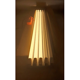 Mua Combo 5 Bóng đèn led tuýp 1m2 ánh sáng vàng công suất 22W độ phủ sáng rộng và đều
