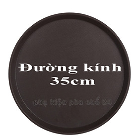 Khay Bê Đồ Tròn Chống Trượt - Khay Phục Vụ 35CM