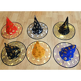 Set 2 mũ phù thuỷ hóa trang Halloween