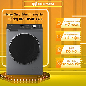 Máy giặt lồng ngang Hitachi Inverter 10.5Kg BD-1054HVOS - Hàng chính hãng