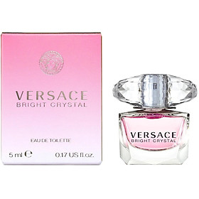 Hình ảnh  NƯỚC HOA VERSACE BRIGHT CRYSTAL MINISIZE NỮ 5ML EDT 