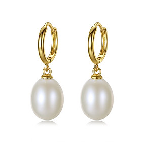 Bông Tai Ngọc Trai Cao Cấp B1933 Cỡ Hạt 11x13 Ly Có 3 Màu Bảo Ngọc Jewelry