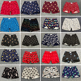 Quần đùi ngủ nam, quần short nam mặc nhà thun cotton 2 chiều co giản mặc thoải mái