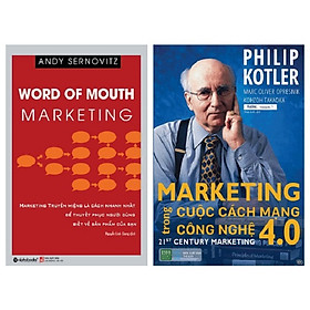 Combo 2 Cuốn: Marketing Truyền Miệng + Marketing Trong Cuộc Cách Mạng Công Nghệ 4.0