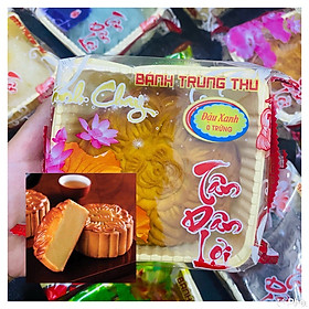 Bánh Trung Thu Đậu Xanh Chay Tân Dân Lợi - 200g - Bánh Trung Thu Chay- Date mới - Bao đổi trả