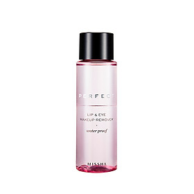 Tẩy trang mắt môi MISSHA Perfect Lip & Eye Make-Up Remover (Water-Proof)