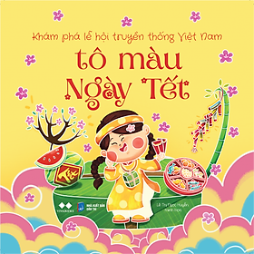 Sách Tô Màu Ngày Tết - MIRABOOKS BY VIVA