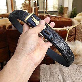 Thắt Lưng Gù Gai Cá Sấu Liền 4cm CSL50D1