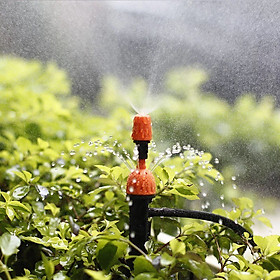 COMBO 10 cây cắm nhỏ giọt tưới gốc kết hợp phun sương có thể điều chỉnh lưu lượng nước