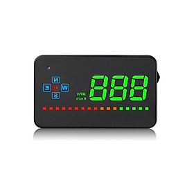 Universal HUD Head Up Display GPS Digital Speedometer with MPH for Cars Odometer Speed