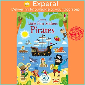 Sách - Little First Stickers Pirates by Kirsteen Robson (UK edition, paperback)