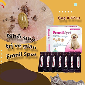 Nhỏ Gáy Fronil Spot Và Viên Nhai Eto Modex Diệt Ve Ghẻ Nặng Trên Chó Mèo, Rận Bọ Chét